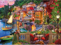 Gibsons puzzle Lake Como - 1000 pièces de plaisir