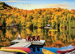 Casse-tête Eurographics Lakeside Cottage Quebec - 1000 pièces