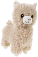 Heunec Lama staand lichtbruin (20cm)