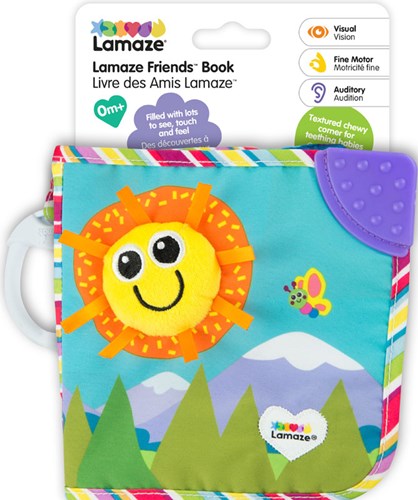 Tomy livre bébé Lamaze livre d'activités en tissu avec clip
