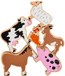 Animaux de la ferme Lanka Kade (6 pièces)