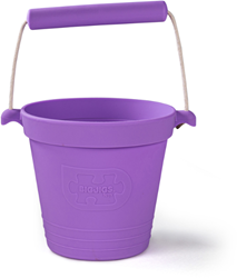 Bigijgs Seau en silicone - violet lavande