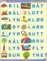 Larsen puzzle - apprendre à épeler pour enfants - 23 pièces