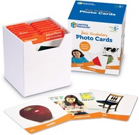Learning Resources jouet éducatif set de cartes photo vocabulaire de base