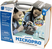 Learning Resources coffret microscope jouet - GeoSafari MicroPro 95 pièces-2