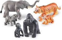 Learning Resources Learning Resources - Jumbo Jungle Animals - Mommas And Babies