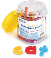Learning Resources lettres magnétiques - XXL set de 40 lettres minuscules