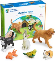 Learning Resources animaux domestiques jumbo - jouet éducatif animaux