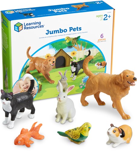 Learning Resources animaux domestiques jumbo - jouet éducatif animaux