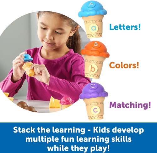 Learning Resources jouet éducatif glaces à lettres - apprendre l'alphabet-2