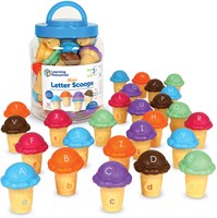 Learning Resources jouet éducatif glaces à lettres - apprendre l'alphabet