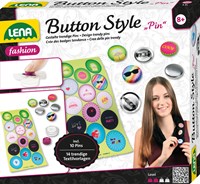 Lena kit créatif Button Style Pin - set de loisirs créatifs pour enfants