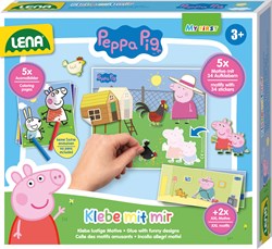 Lena Peppa Pig kit créatif éducatif - apprendre à coller et décorer
