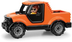 Lena chariot élévateur jouet - Lena Truckies colorés pour enfants
