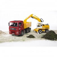 Bruder Liebherr graafmachine-2