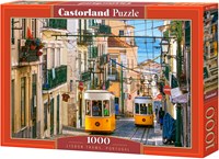 Castorland puzzle Lisbon Trams Portugal - puzzle 1000 pièces-2