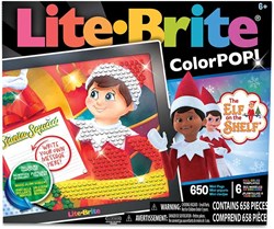 Basic Fun jouet lumineux Lite Brite Colorpop Elf on the Shelf créatif
