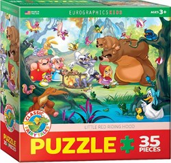 Eurographics puzzle Le Petit Chaperon Rouge - 35 pièces puzzle carton enfant