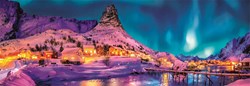 Clementoni puzzle Lofoten Islands panorama - 1000 pièces paysage