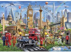 Gibsons puzzle London Calling - 1000 pièces de plaisir
