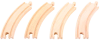 Bigjigs Longs rails courbes