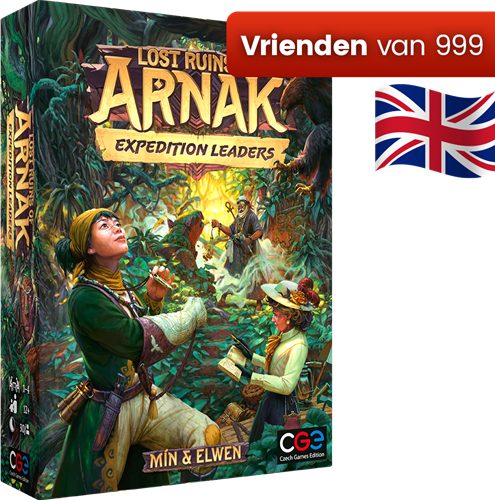 Asmodee jeu de société Lost Ruins of Arnak extension Expedition Leaders