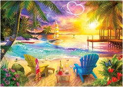 Educa puzzle Plage de l'Amour 1000 pièces - puzzle adultes