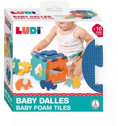 Ludi tapis de jeu bébé animaux - puzzle éducatif en mousse