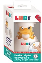 Ludi jouet de bain œuf dinosaure pour bébés - jouet d’eau interactif