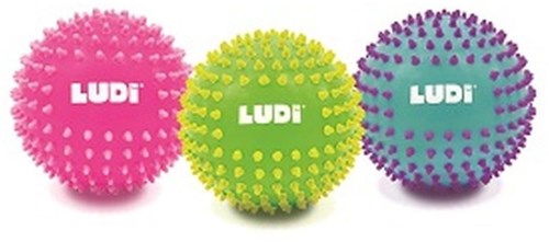 LUDI-DISPLAY 18STUKS / SENSORISCHE BALLEN, ? 15 CM