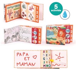 Ludi livre magique éducatif coloriage jungle à l’eau pour enfants