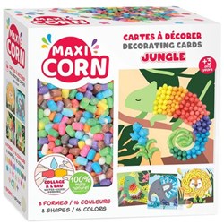 Ludi jouet mosaïque animaux jungle kit créatif biodégradable