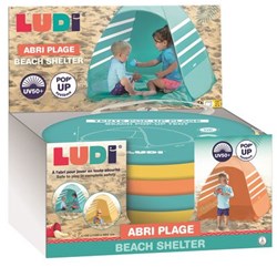 Ludi tente de plage pop-up UV50+ protection bébé multicolore