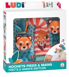 Ludi hochet jouet bébé mains et pieds coloré développement moteur