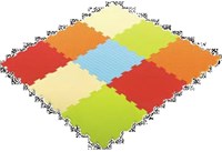 Ludi tapis de jeu mousse bébé 90x90 cm confort couleurs motricité