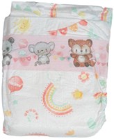 Heless couches poupée bébé 28-35cm lot de 3 couches roses-3