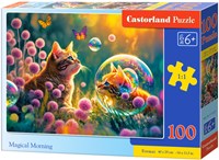 Castorland puzzle Magical Morning - 100 pièces - jouet coloré-2