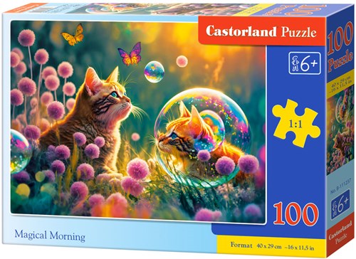 Castorland puzzle Magical Morning - 100 pièces - jouet coloré-2