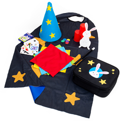 BigJigs set de magicien jouet tours de magie pour enfants