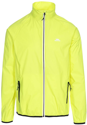 Trespass veste homme veste de sport coupe-vent jaune fluo imperméable L