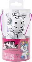 American Crafts kit créatif peluche licorne colorie ta propre peluche