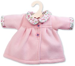 Heless manteau poupée veste d'hiver avec col 28-35 cm - vêtements poupée rose