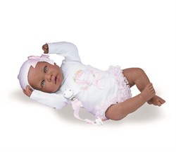 Marina - Pau poupée bébé Gala 45cm - poupée avec accessoires - coffret cadeau