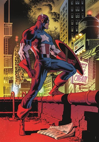 Clementoni Marvel, Captain America - 1000 Teile
