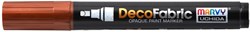 Marvy Uchida feutre textile Deco Fabric Marker Bronze pour tissus