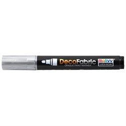 Marvy Uchida feutre textile argenté - Deco Fabric Marker pour tissus