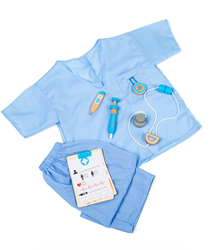 BigJigs déguisement de médecin pour enfants - avec accessoires