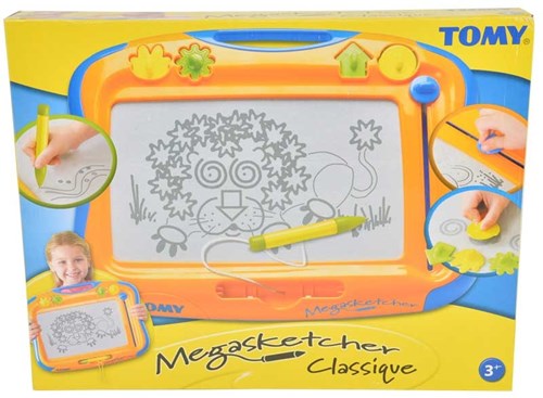 Tomy tableau de dessin magique Megasketcher classique bleu pour enfants