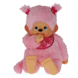 Poupée peluche Monchhichi Cherry Blossom - singe en peluche 80 cm