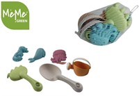 MeMe jouet de plage Green Tiny Set de plage 6 pièces pour enfants